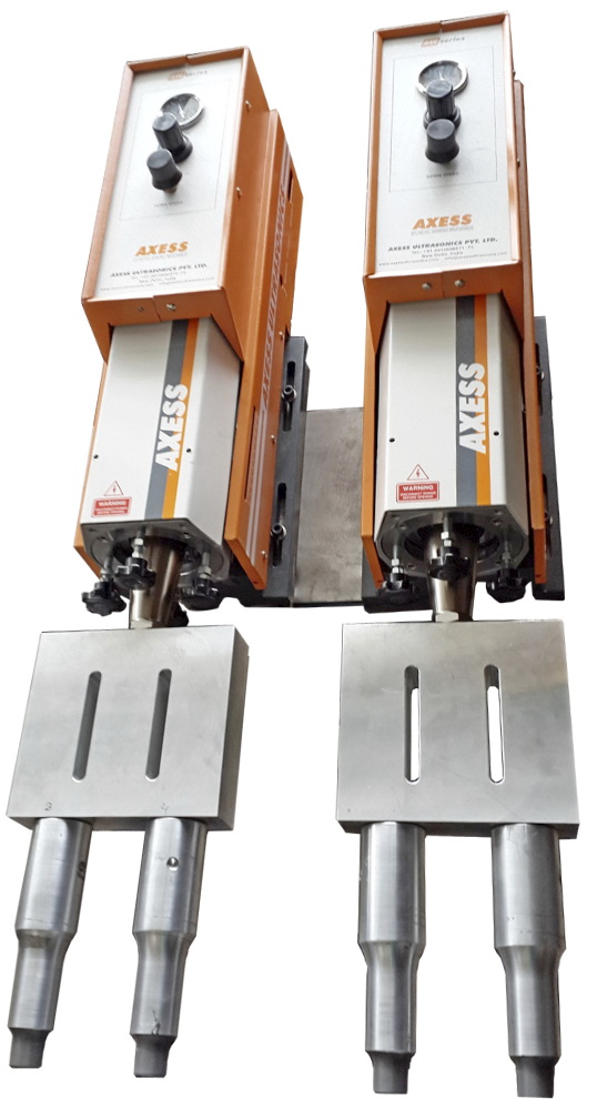 Ultrasonic PP Corrugated Box Welding Machine Axess Ultrasonics